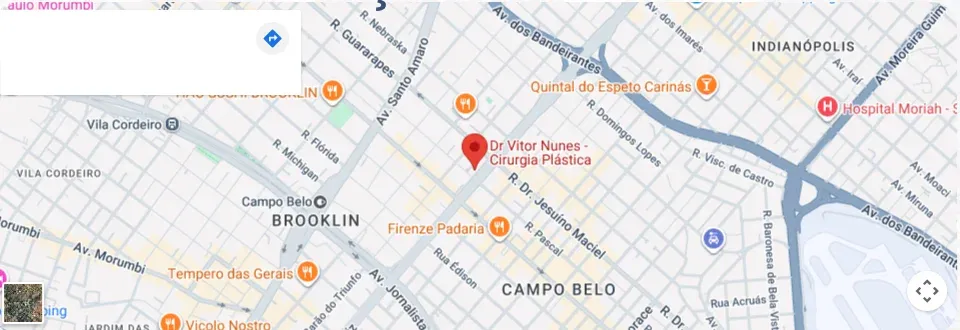 Mapa: Av. Ver. José Diniz, 3457, Campo Belo, São Paulo